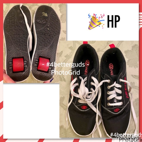 Heelys Other - Heelys GR8 Pro 20 Wheeled Heel Canvas Shoe Size 7